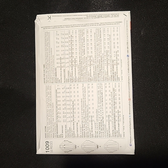 Simplicity: Sewing Pattern Uncut 1009 - Picture 2 of 3